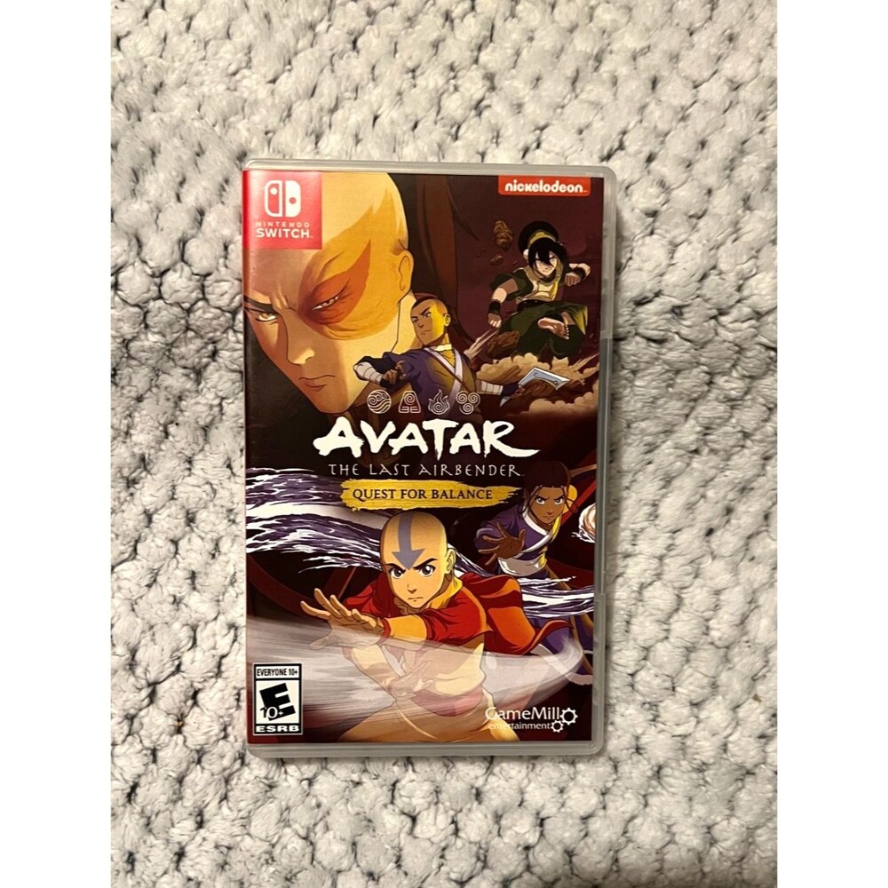Avatar The Last Airbender Quest for Balance Nintendo Switch Great Condition